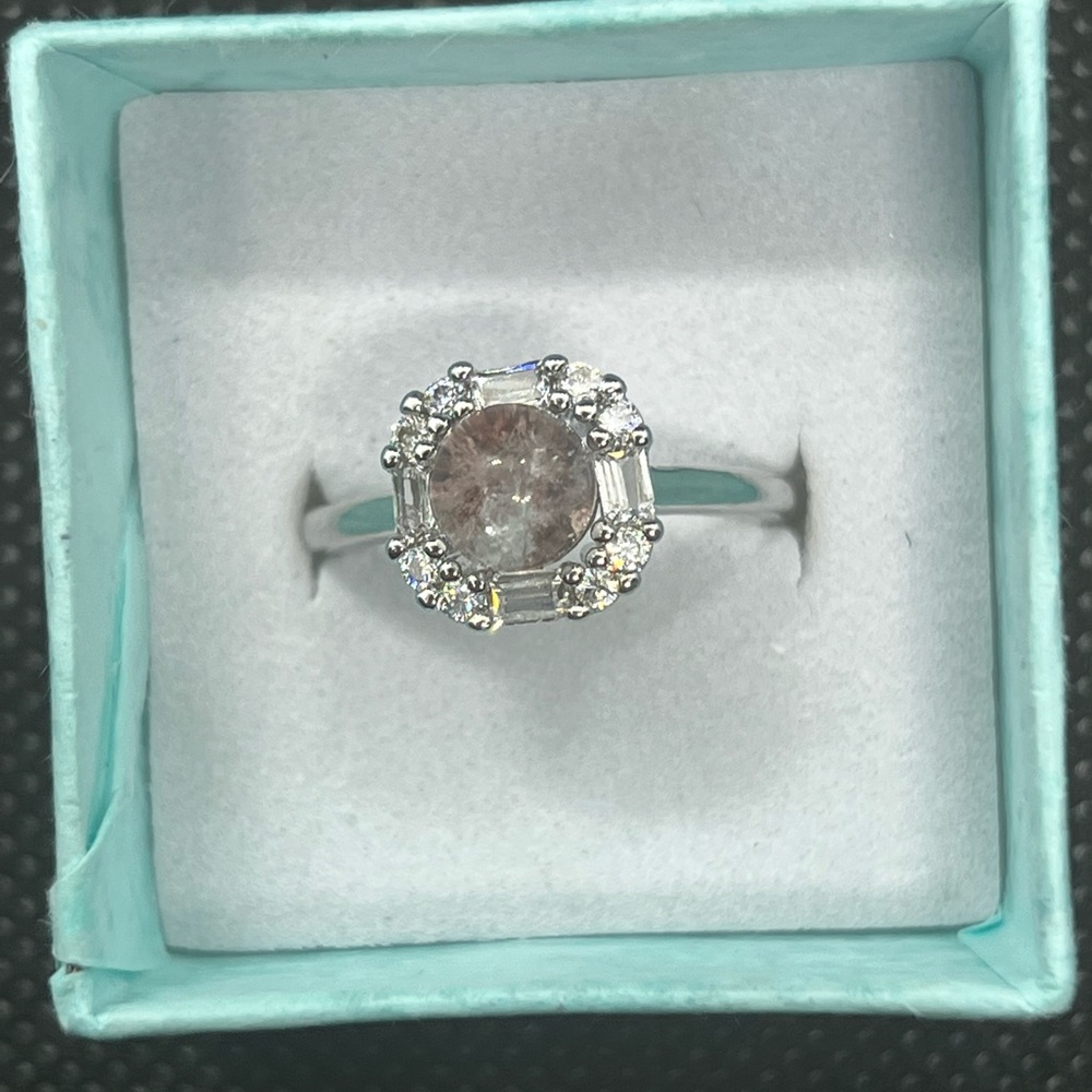 GARDEN QUARTZ adjustable ring
